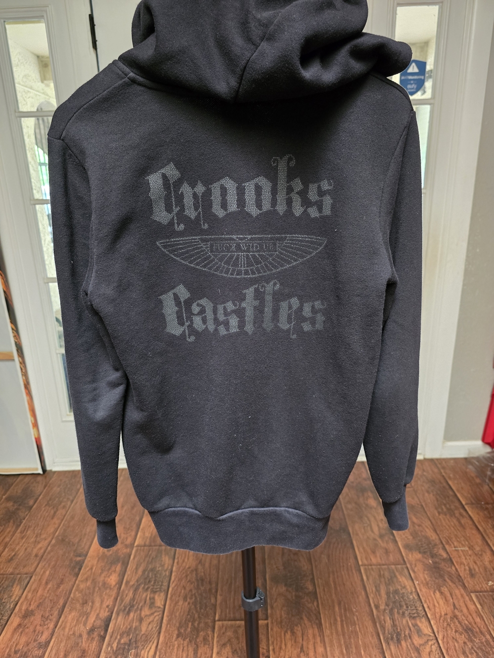 Crooks & Castles Black Graphic Hoodie